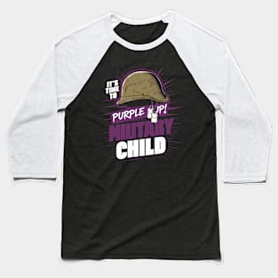 Honor and Courage: The Military Child Legacy Baseball T-Shirt